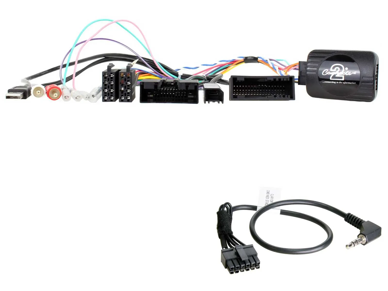 Connects2 CAN-Bus- Lenkradadapter für Ford Ranger Everest Transit Custom Clarion