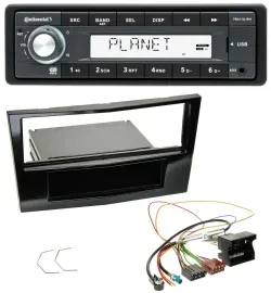 Continental USB MP3 AUX 1DIN Autoradio für Opel Astra H Corsa D Zafira B ab 2005