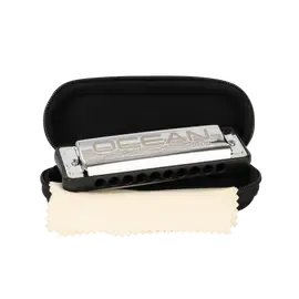 Губная гармошка Cascha HH-2333 Ocean Rock Blues Bb, черная