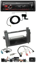 Pioneer 1DIN USB DAB MP3 Lenkrad Autoradio für Mercedes Vito Viano W639 Audio 5
