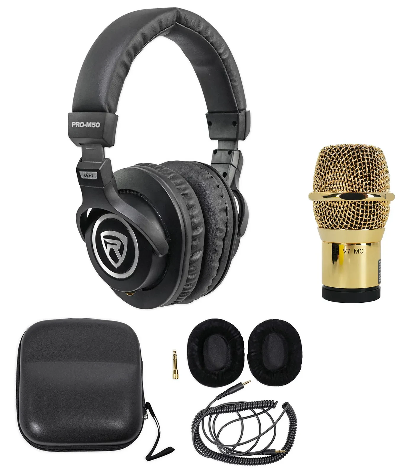 Se Electronics V7 MC1 Gold Microphone Capsule 4 Shure Transmitter+bag+Headphones