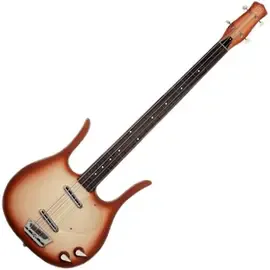 Danelectro 58 Longhorn Bass Copper Burst E-Bassgitarre | Neu