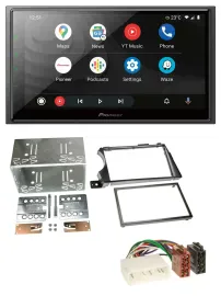 Pioneer USB 2DIN DAB MP3 Bluetooth Autoradio für SSangYong Actyon Kyron 2006-201