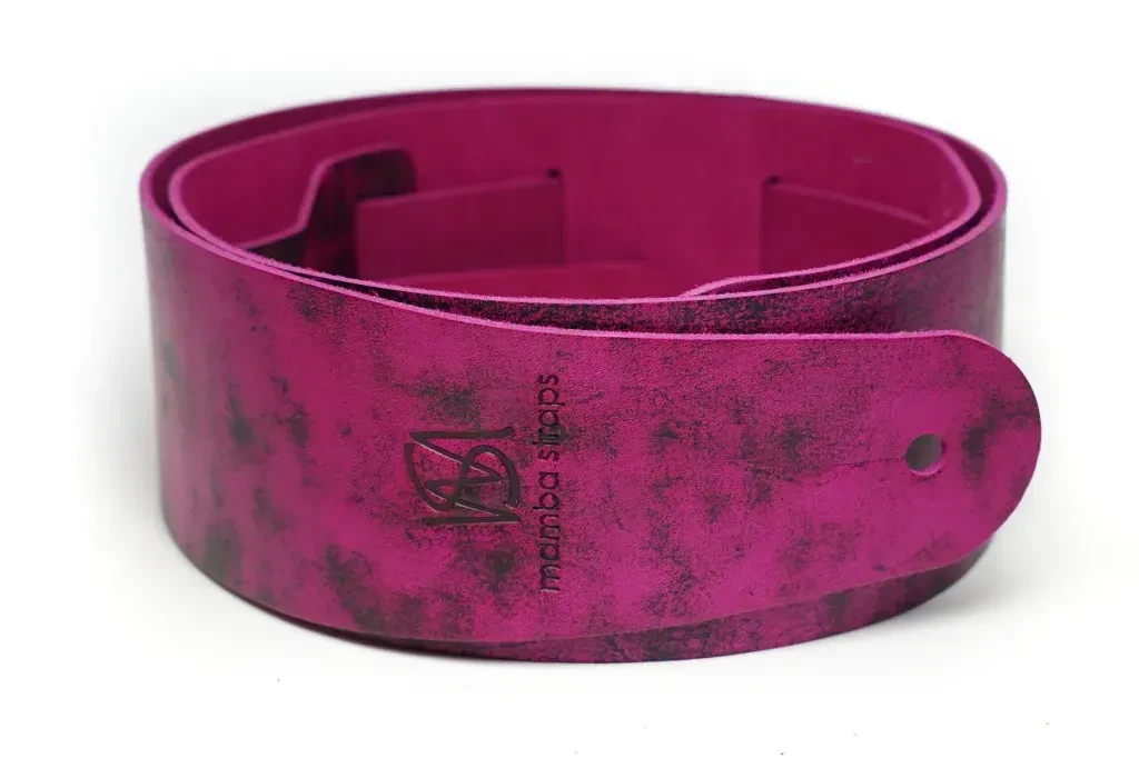 Ремень для гитары Mamba straps MB6061-130 Pink Loft