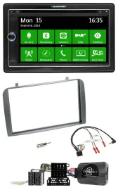 Blaupunkt Bluetooth 2DIN Lenkrad DAB USB TMC Navigation für Alfa Romeo GT 147 07