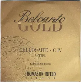 Струна для виолончели THOMASTIK Belcanto Gold BC33G 4/4 C