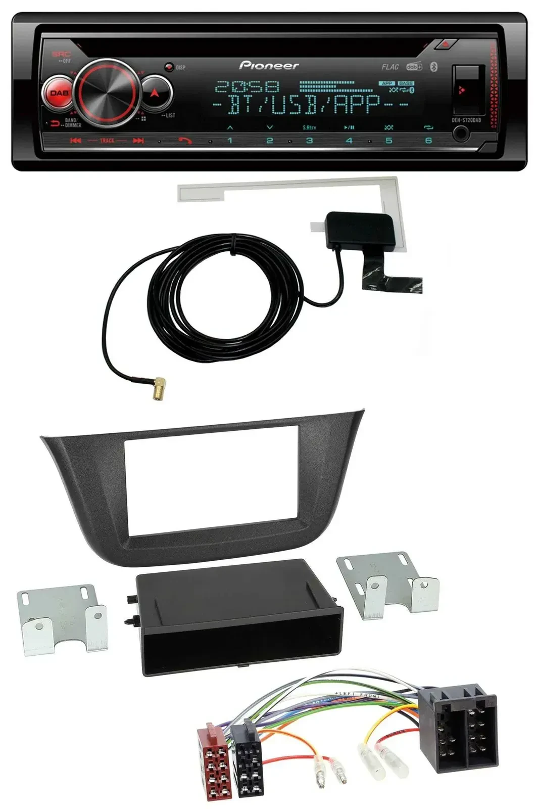 Автомагнитола для Iveco Daily Pioneer DAB, CD, MP3, USB, Bluetooth