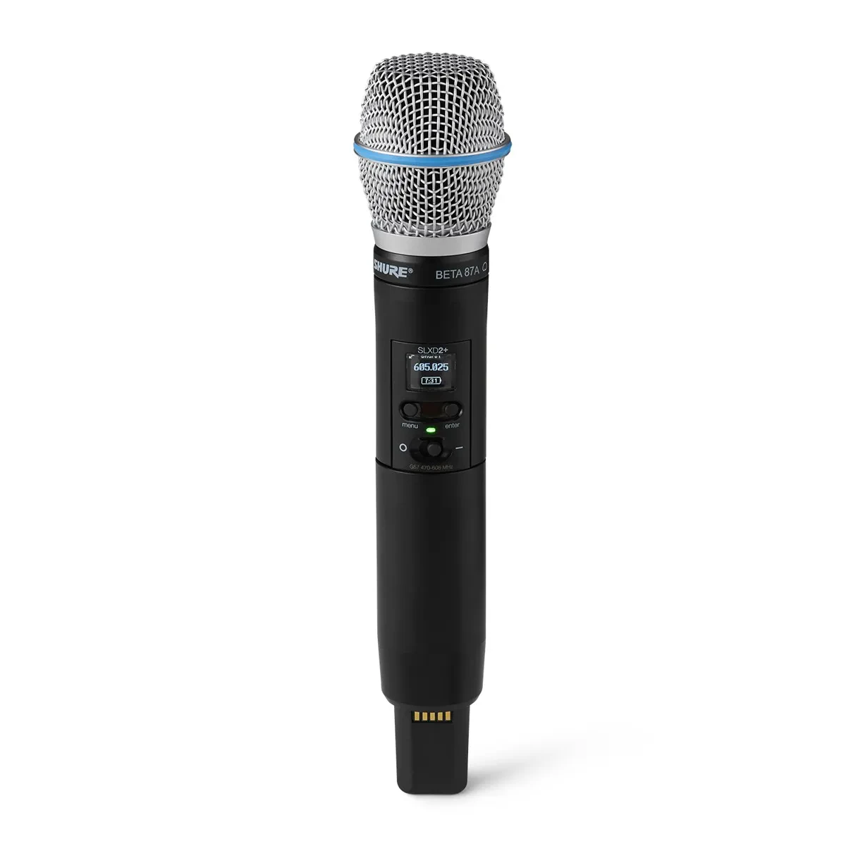Радиомикрофон Shure SLXD2+/B87A цифровой ручной с капсюлем Beta 87A