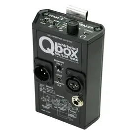 Whirlwind Qbox All in one audio line tester