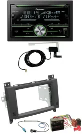 Автомагнитола Pioneer 2DIN, CD/USB/MP3, Bluetooth, DAB для Mercedes Vito/Viano (2006–2014)