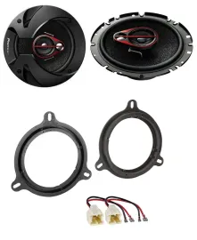 Pioneer 3-Wege 250Watt 16,5cm Lautsprecher für Dacia Dokker Logan Lodgy Nissan R