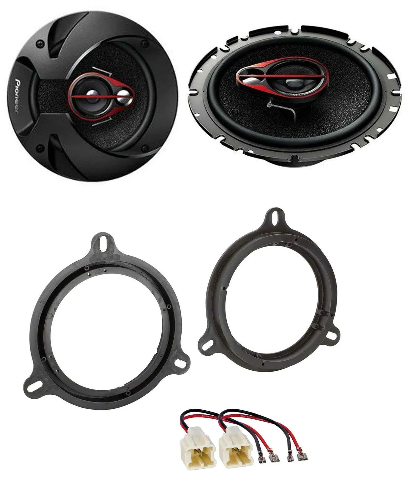 Pioneer 3-Wege 250Watt 16,5cm Lautsprecher für Dacia Dokker Logan Lodgy Nissan R