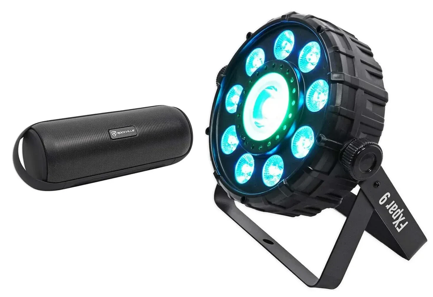 Светодиодный прибор Chauvet DJ FX Par 9 DMX с Bluetooth-колонкой
