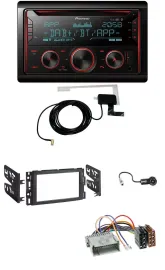 Pioneer 2DIN MP3 DAB USB CD Bluetooth Autoradio für Buick Enclave 2008-2012 Luce