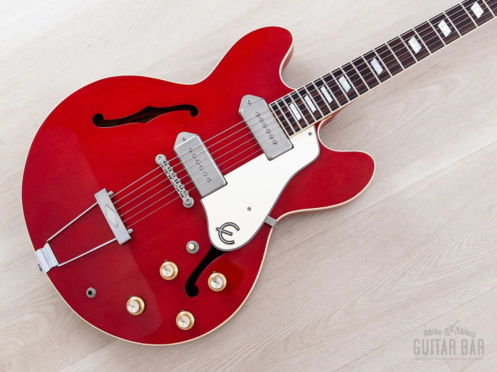 1996 Epiphone Casino Vintage Electric Guitar w/ Case, Japan Pre-Elitist Terada