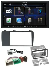 Alpine Bluetooth 2DIN MP3 DAB USB Autoradio für Volvo S60 V70 XC70 04-09