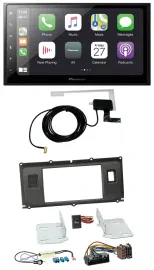 Автомагнитола для Land Rover Evoque (с 2011) Pioneer 2DIN, USB, MP3, Bluetooth, DAB