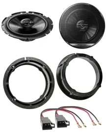 Автомобильная акустика Pioneer 6.5" 2-полосная 300W для Audi/Seat/Skoda/VW (двери: перед/зад)