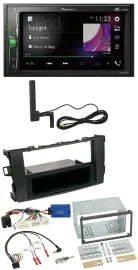 Pioneer MP3 DAB Lenkrad 2DIN Bluetooth Autoradio für Toyota Auris 2011-2012 schw