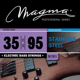 Струны для бас-гитары 35-95 Magma Strings BE120S