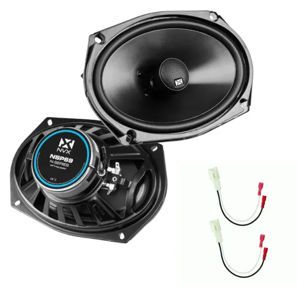 Hyundai Tiburon 2003-2008 Rear Side Panel Speaker Replacement Package | NVX