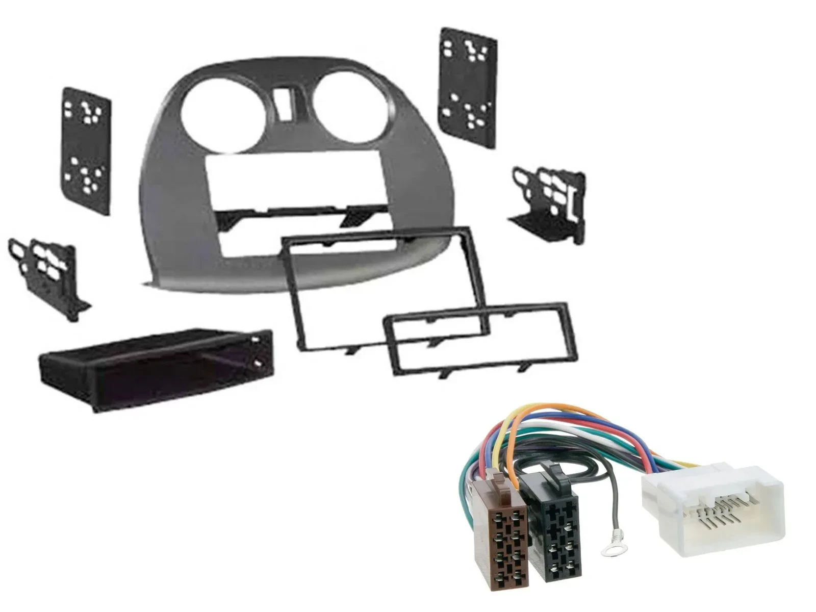 Radioeinbauset DIN Autoradio für Mitsubishi Eclipse 4G 2005-2012