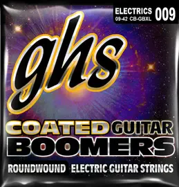 Струны для электрогитары GHS Strings CB-GBXL Coated Boomers 9-42