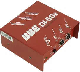 BBE Active Direct Box DI Box For Studio Recording DI-50X Input Impedance