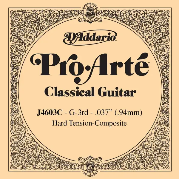 Струна для классической гитары D'Addario J4603C, нейлон, калибр 50