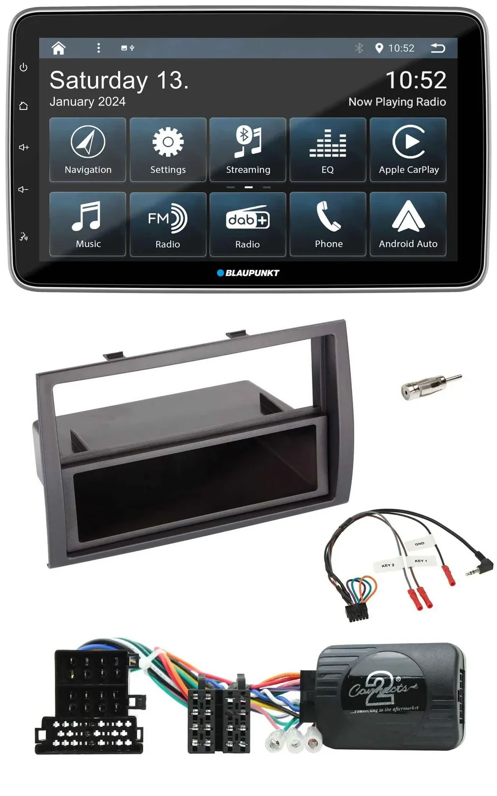 Blaupunkt USB DAB SD Lenkrad Bluetooth Autoradio für Citroen Jumper 2008-2011