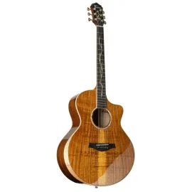 Koa Deluxe Westerngitarre, Akustik, Elektroakustisch, Grand Auditorium, Cutaway