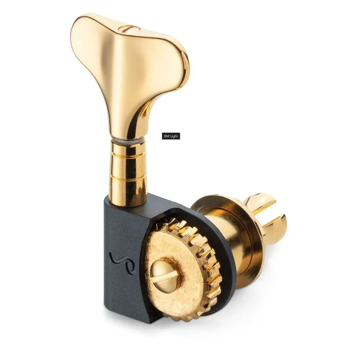 Колки для бас-гитары Schaller BM Light M4 Split-Post 2+2 (набор, 4 шт.), золото