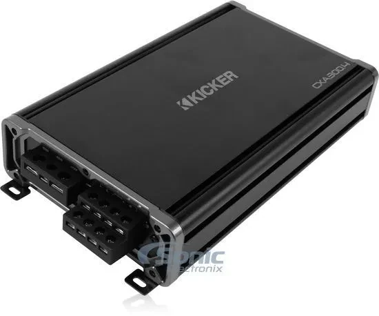 KICKER 43CXA3004 CAR POWER AUDIO STEREO 4 CH AMPLIFIER SPEAKER/SUB AMP CXA300.4