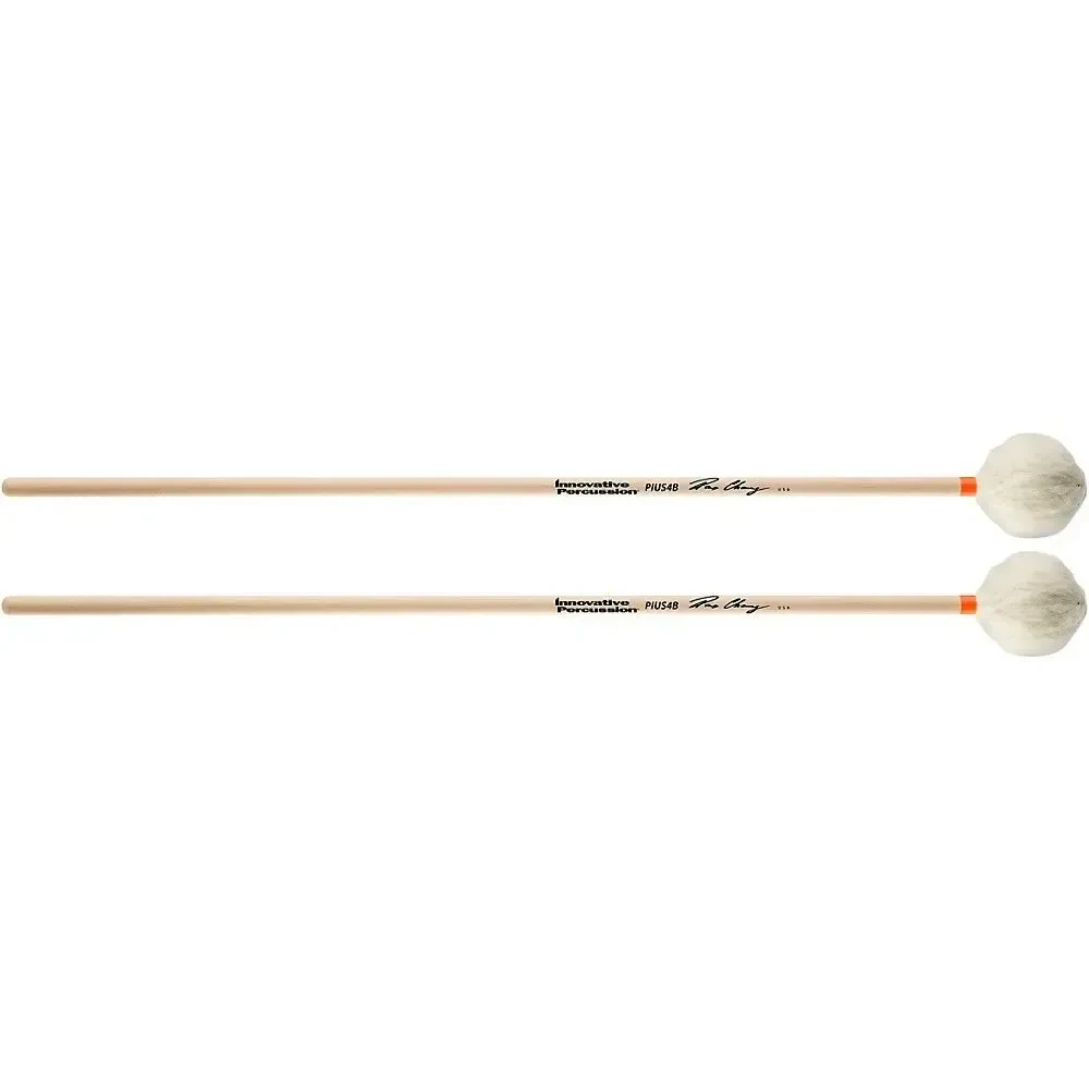 Палочки для маримбы Innovative Percussion Medium Hard Marimba Mallets w/Birch Handles and White Yarn