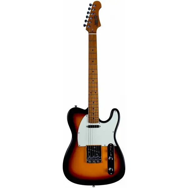 Электрогитара JET Guitars JT-350 Telecaster Maple FB Relic Sunburst