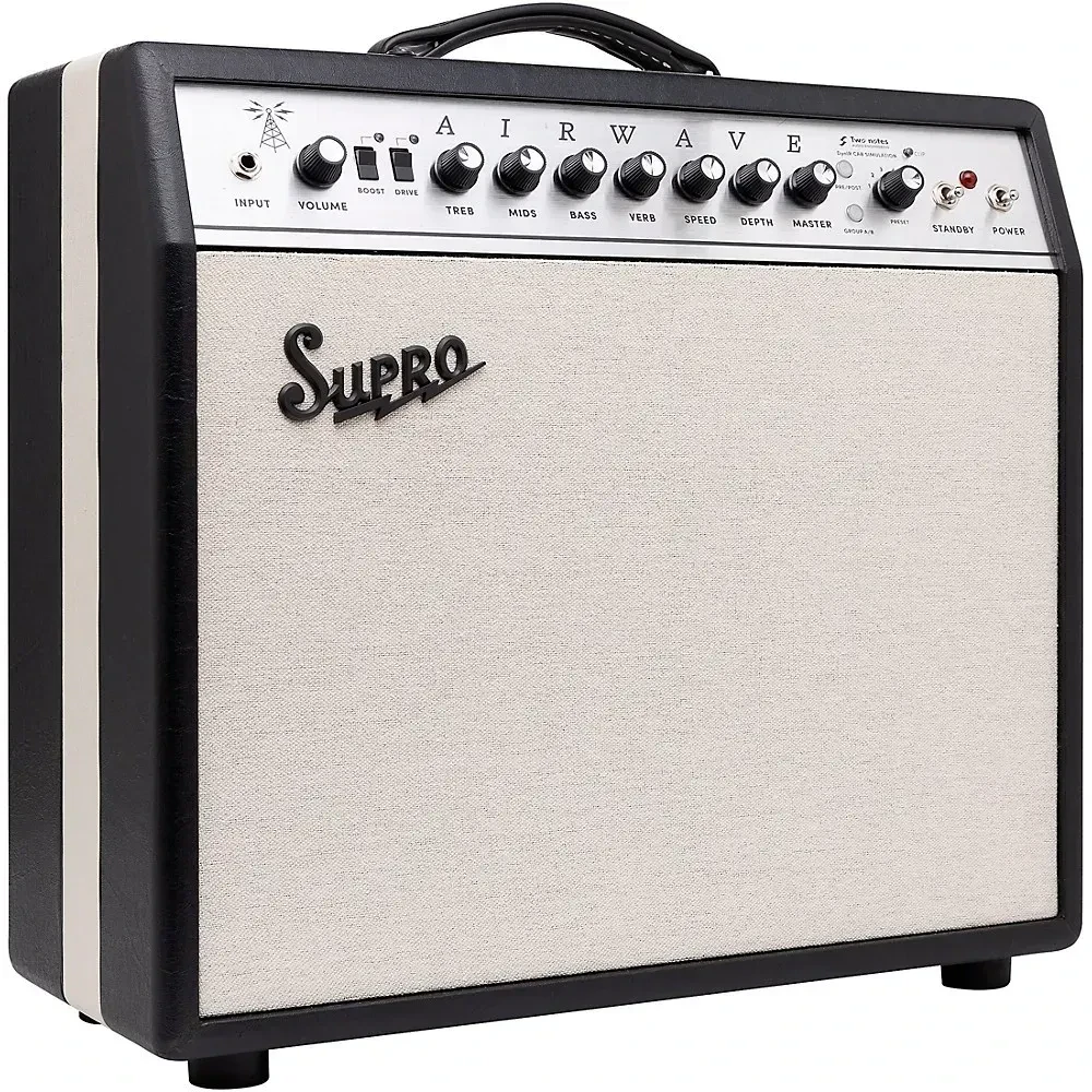 Комбоусилитель для электрогитары Supro Airwave 1x12 ламповый 25W черный