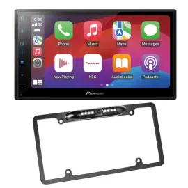 Автомагнитола Pioneer DMH-W3050NEX 6.8" с камерой заднего вида Belva BLPCAM2