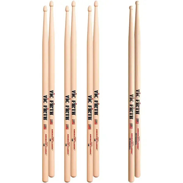 Барабанные палочки VIC FIRTH 5B 3+1