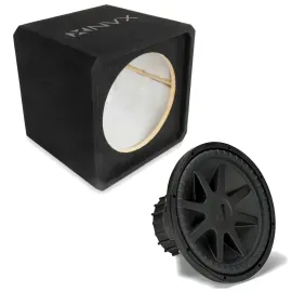 Сабвуфер пассивный для авто NVX NE151S 15", закрытый, MDF 3/4", 1 динамик, с CompVX Subwoofer