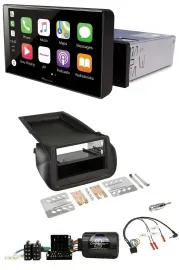 Pioneer Bluetooth Lenkrad DAB USB Autoradio für FIAT Fiorino ab 2008