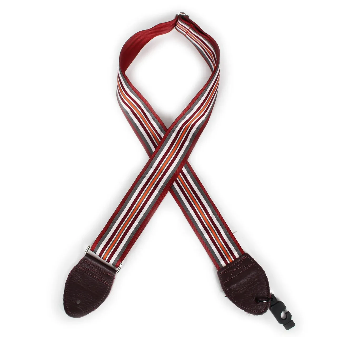 Ремень для гитары Souldier GS0228DR04BD Multi Stripe Maroon Pattern