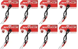 Коммутационный кабель Rockville RCDSM3B Black 0.9 м (8 штук)