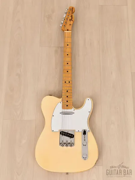 Электрогитара Fender Telecaster SS Olympic White w/case USA 1970