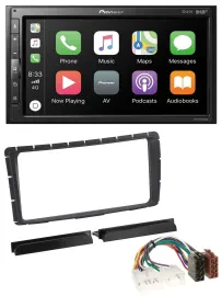 Pioneer USB MP3 DAB 2DIN Bluetooth Autoradio für Toyota Hilux (ab 2011)