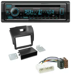 Kenwood MP3 Bluetooth DAB USB CD Autoradio für Isuzu D-Max (2012-2020)