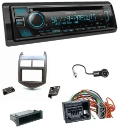 Автомагнитола для Chevrolet Aveo/Sonic Kenwood Bluetooth, USB, CD, MP3, DAB (с 2011)