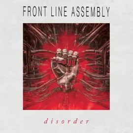 Виниловая пластинка Front Line Assembly - Disorder (red & Black Splatter) [New Vinyl LP] Black, Bonu