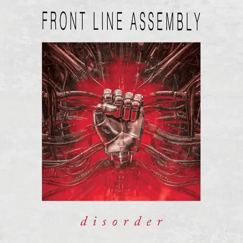Виниловая пластинка Front Line Assembly - Disorder (red & Black Splatter) [New Vinyl LP] Black, Bonu