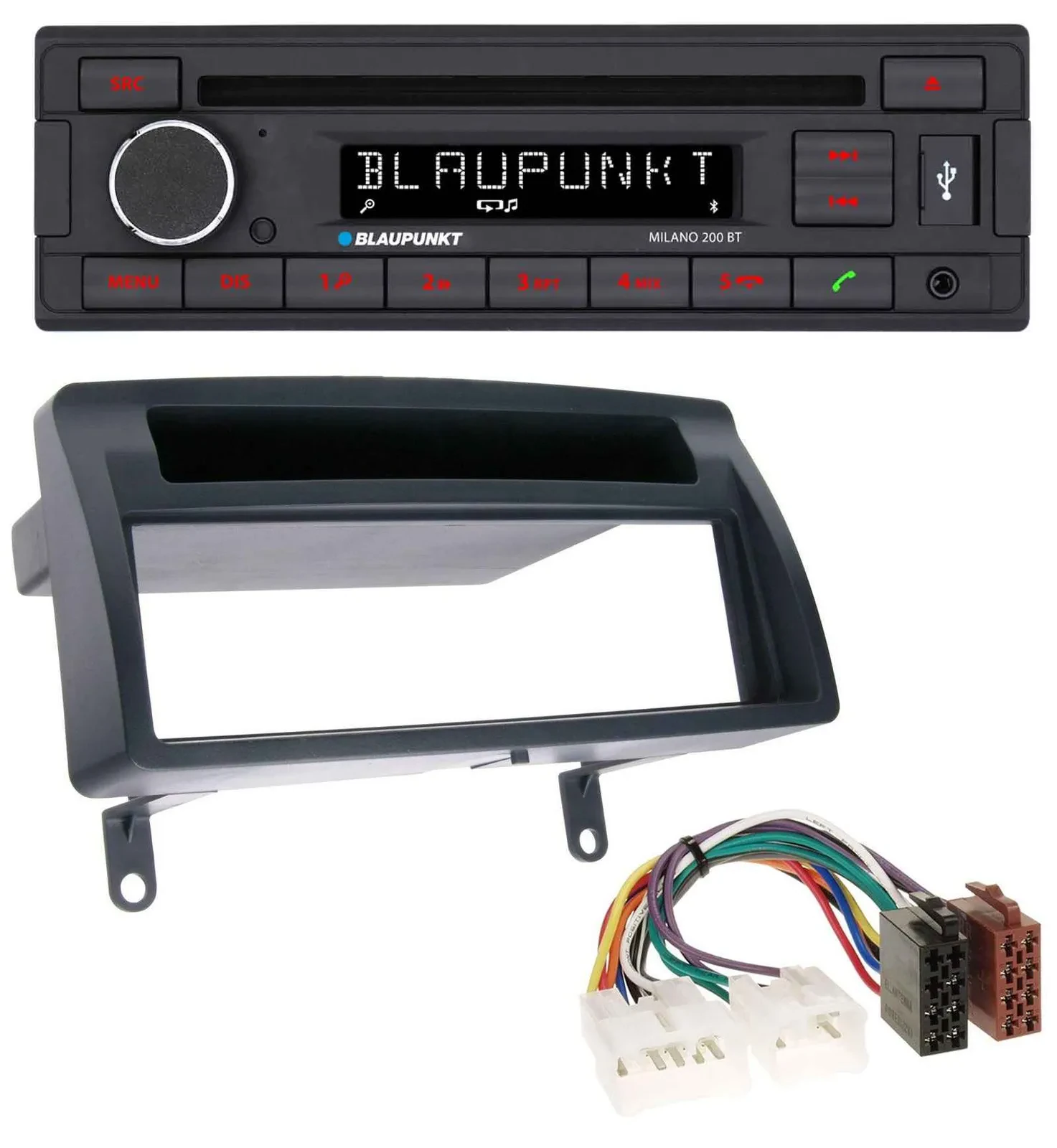 Blaupunkt MP3 USB CD Bluetooth AUX Autoradio für Toyota Corolla E12 2003-2008 du