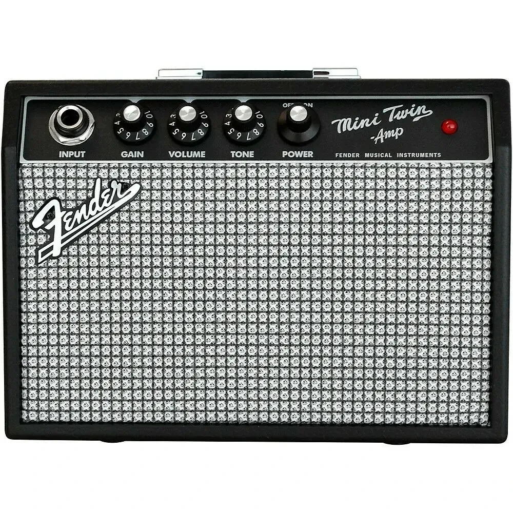 Комбоусилитель для электрогитары Fender Mini '65 Twin 1W 2x3 Guitar Combo Amp Black